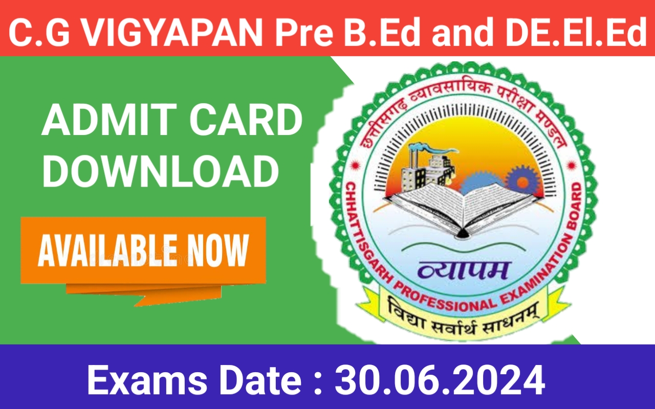 CG Vigyapan,Cg Pre B.Ed