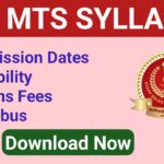 Ssc mts syllabus 2024