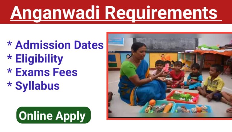 Odisha Anganwadi Requirements